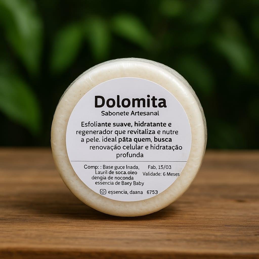 Sabonete Artesanal Dolomita
