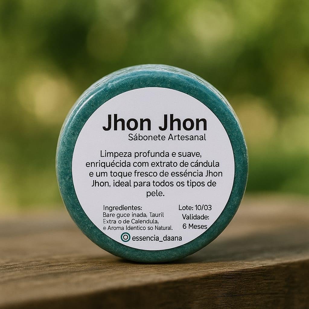 Sabonete Artesanal Argila Verde